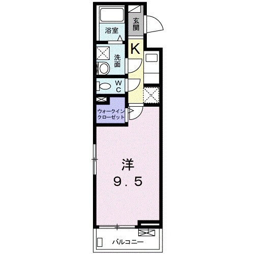 西大宮駅 徒歩9分 3階の物件間取画像