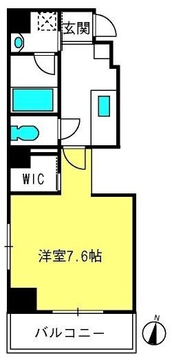 大宮駅 徒歩3分 6階の物件間取画像