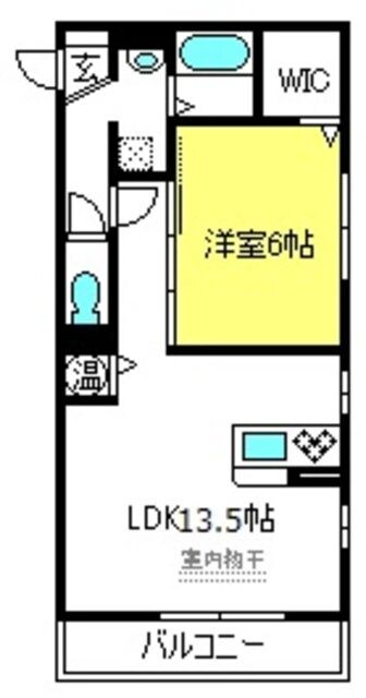 北与野駅 徒歩10分 3階の物件間取画像