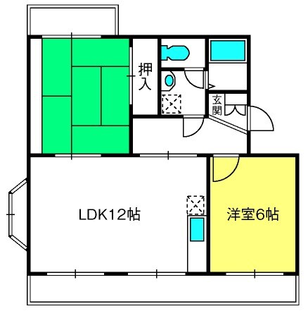 ふじみ野駅 徒歩2分 2階の物件間取画像