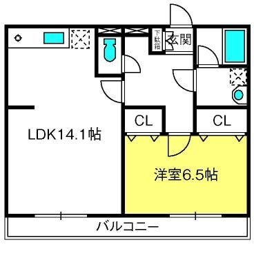 戸塚安行駅 徒歩21分 1階の物件間取画像