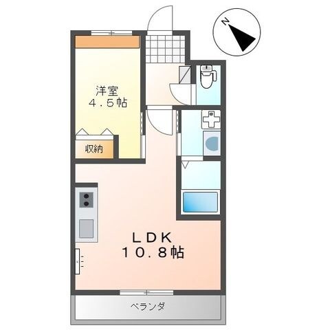 南鳩ケ谷駅 徒歩3分 1階の物件間取画像