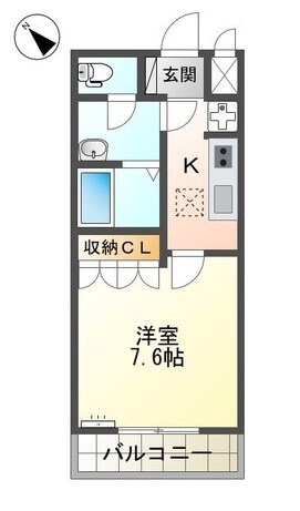 越谷レイクタウン駅 徒歩17分 1階の物件間取画像