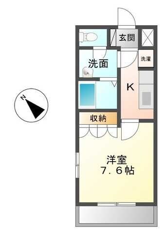 越谷レイクタウン駅 徒歩17分 2階の物件間取画像