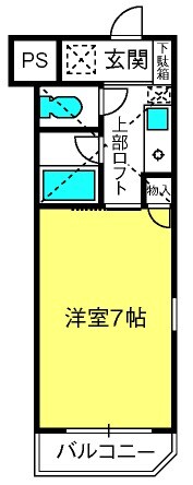 大宮区大成町Ｔｅａーｒｏｏｍの物件間取画像