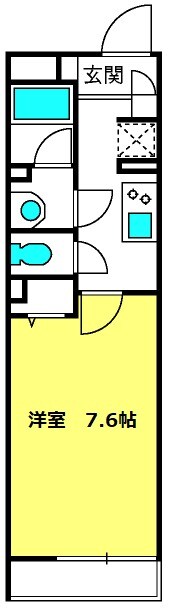 鳩ヶ谷駅 徒歩5分 1階の物件間取画像