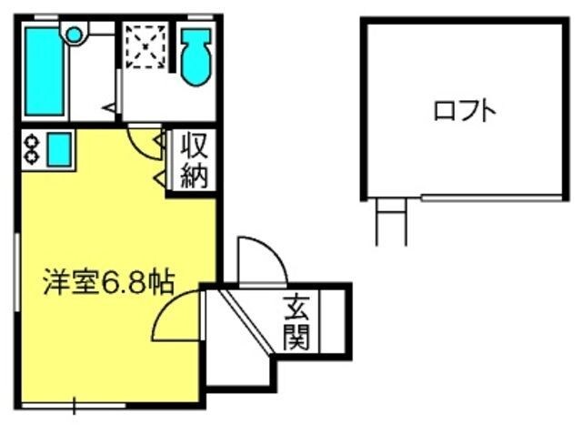 ノアールブランシェ桜木の物件間取画像