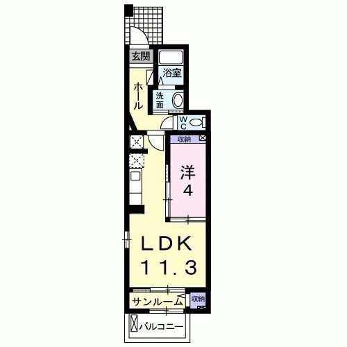 北越谷駅 徒歩4分 1階の物件間取画像