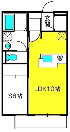 新井宿駅 徒歩12分 2階の物件間取画像