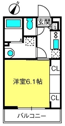 リブリ・南与野の物件間取画像