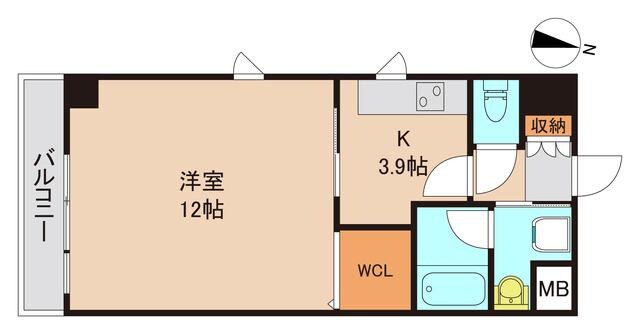 原木中山駅 徒歩1分 6階の物件間取画像