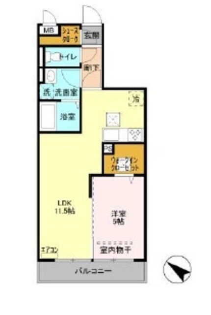 行徳駅 徒歩7分 1階の物件間取画像