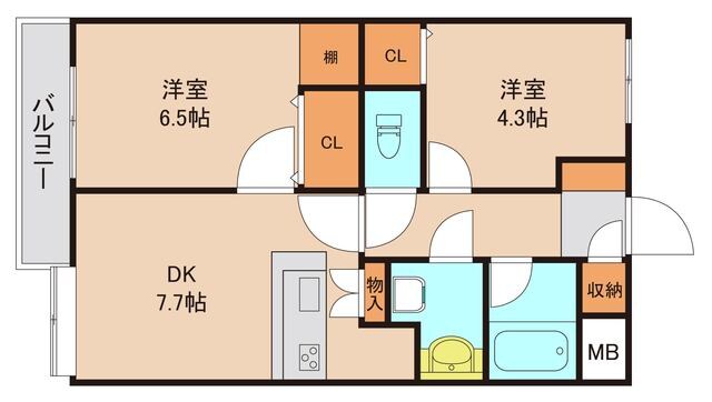 浦安駅 徒歩14分 3階の物件間取画像