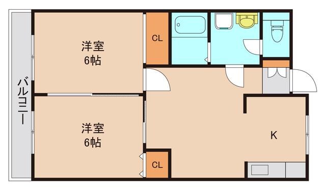 妙典駅 徒歩8分 4階の物件間取画像