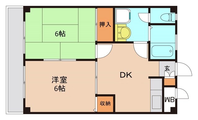 南行徳駅 徒歩7分 2階の物件間取画像