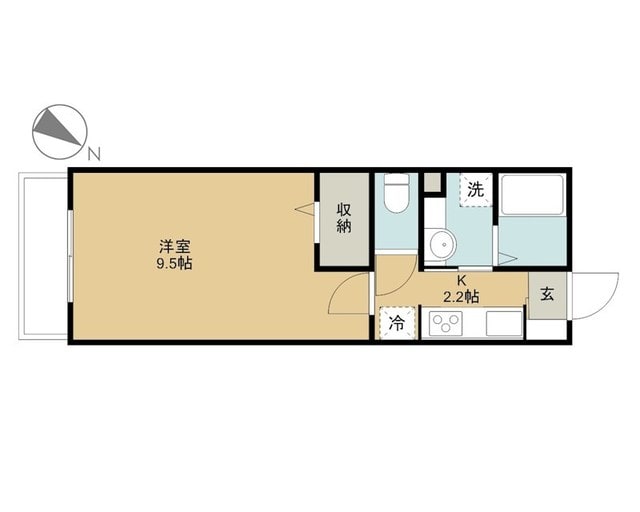 行徳駅 徒歩19分 2階の物件間取画像