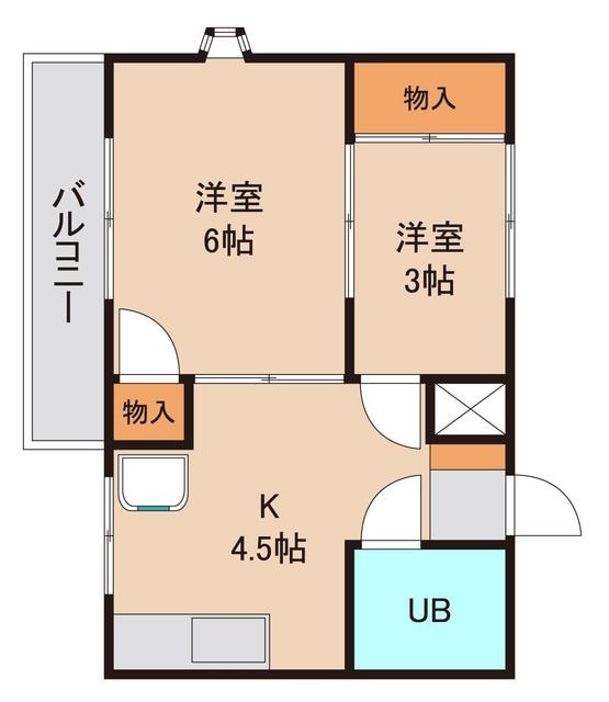 行徳駅 徒歩5分 3階の物件間取画像