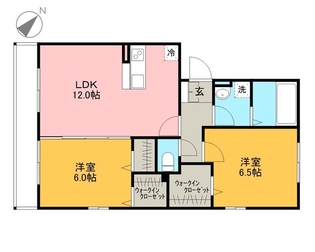 フォレストパルの物件間取画像