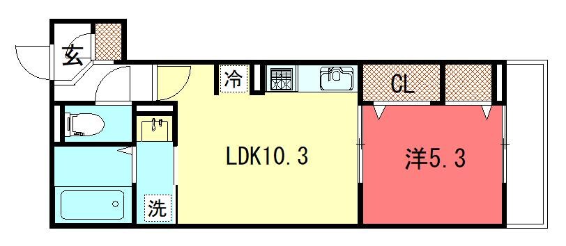 グランディールA&NⅡの物件間取画像