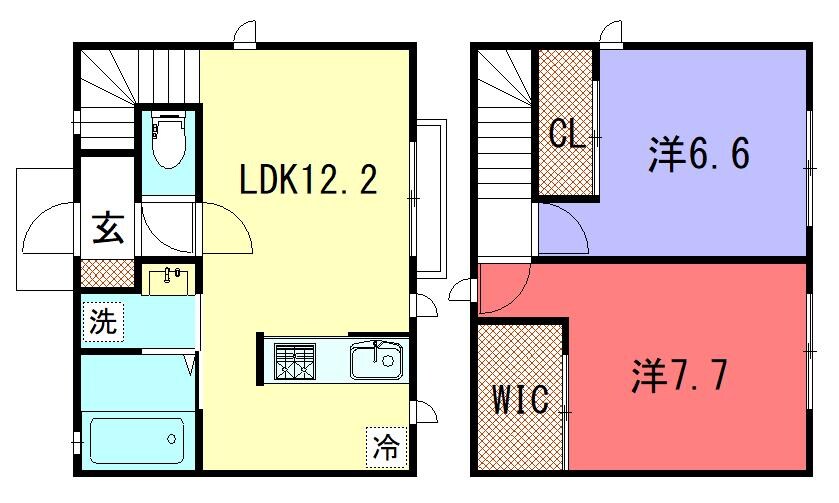 三笠町TMの物件間取画像