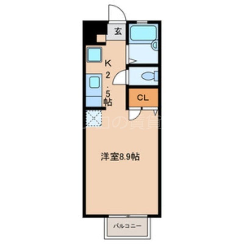 馬込駅 徒歩8分 2階の物件間取画像