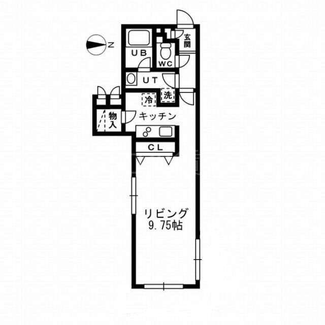 学芸大学駅 徒歩4分 3階の物件間取画像