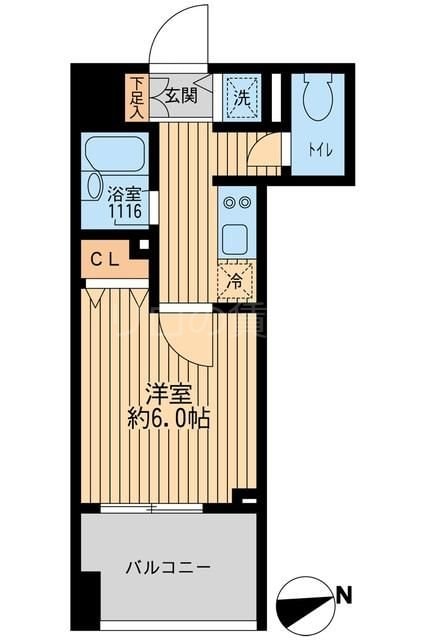 戸越駅 徒歩2分 4階の物件間取画像