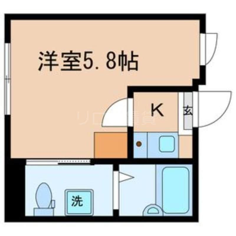 大森町駅 徒歩8分 1階の物件間取画像