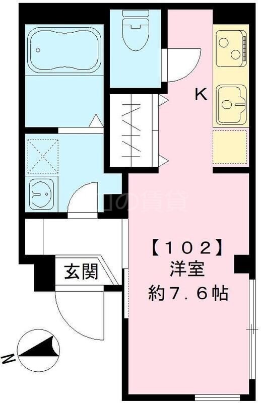 蒲田駅 徒歩14分 1階の物件間取画像