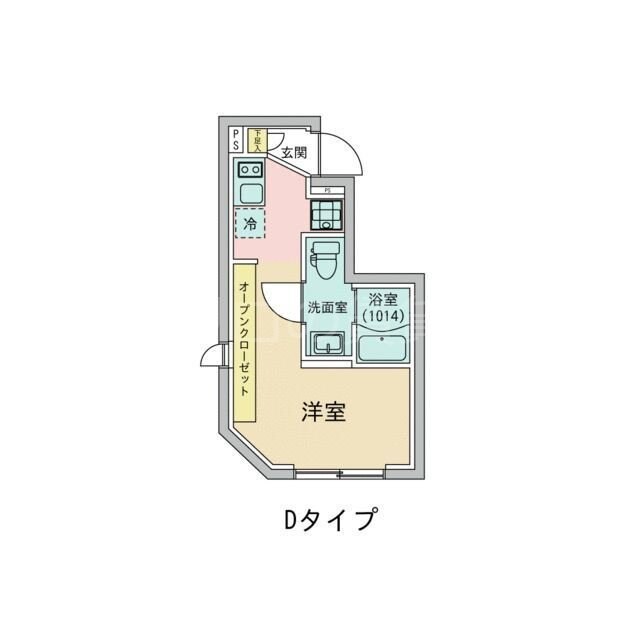 新馬場駅 徒歩8分 2階の物件間取画像