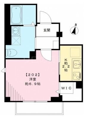 大森海岸駅 徒歩3分 2階の物件間取画像