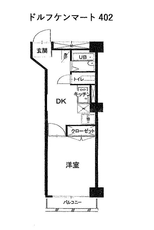 馬込駅 徒歩2分 1階の物件間取画像