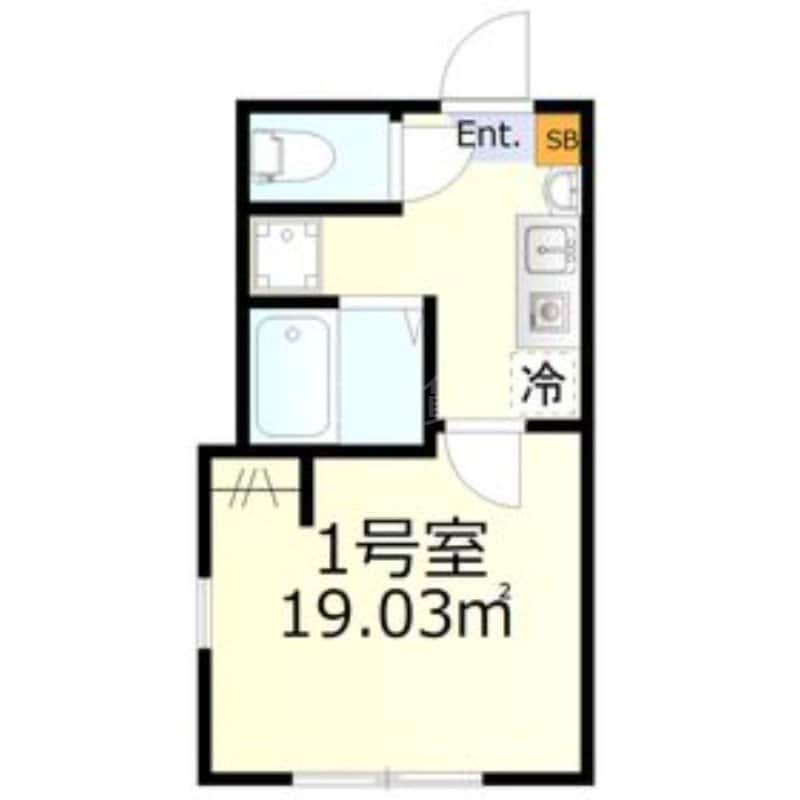 蒲田駅 徒歩13分 3階の物件間取画像