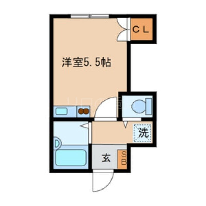 多摩川駅 徒歩7分 1階の物件間取画像