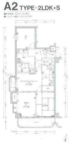 大崎駅 徒歩7分 3階の物件間取画像