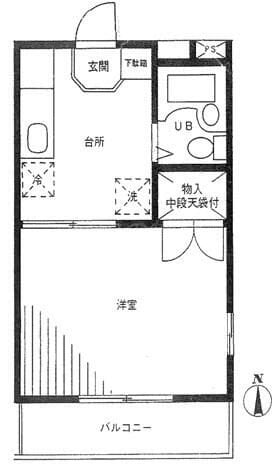 大岡山駅 徒歩8分 1階の物件間取画像