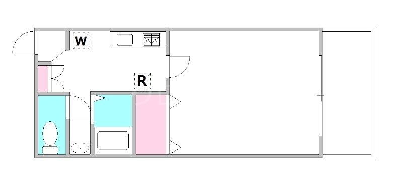 穴守稲荷駅 徒歩8分 1階の物件間取画像