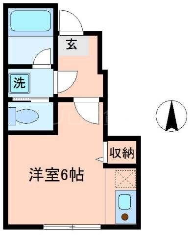 池上駅 徒歩8分 1階の物件間取画像