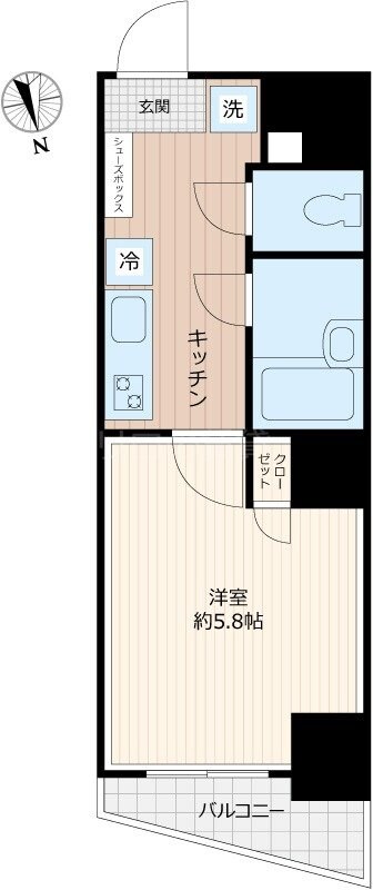 グレースコート大森の物件間取画像