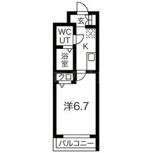 新馬場駅 徒歩6分 3階の物件間取画像