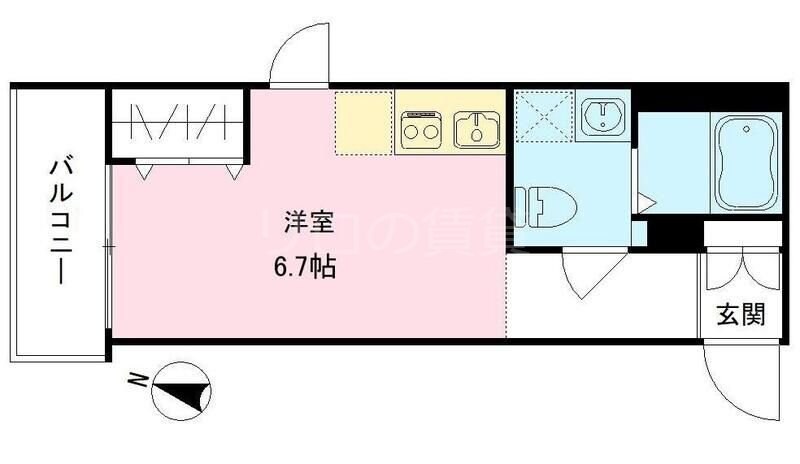 池上駅 徒歩8分 3階の物件間取画像