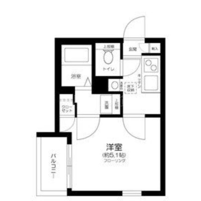 京急蒲田駅 徒歩6分 1階の物件間取画像