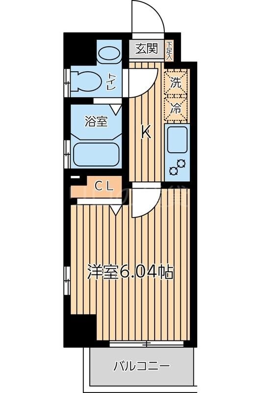 長原駅 徒歩8分 2階の物件間取画像