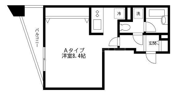 戸越駅 徒歩4分 3階の物件間取画像