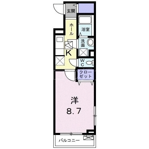 駒沢大学駅 徒歩22分 1階の物件間取画像