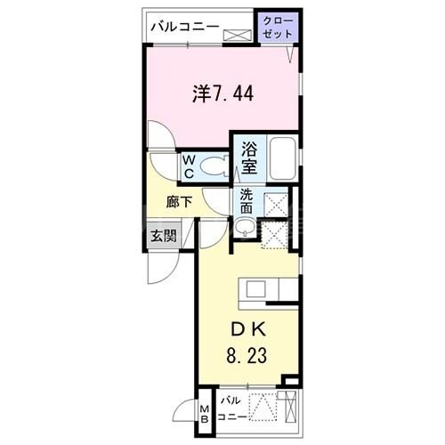 都南月光の物件間取画像