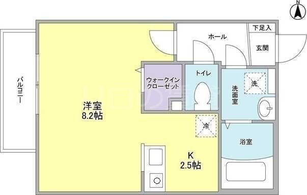 京急蒲田駅 徒歩9分 2階の物件間取画像