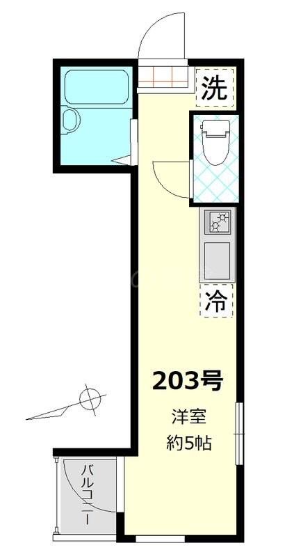 矢口渡駅 徒歩2分 2階の物件間取画像