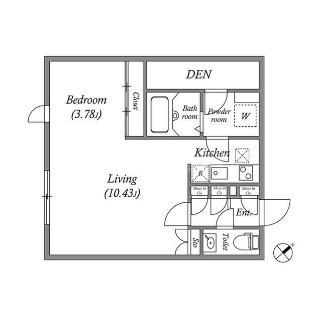 武蔵小山駅 徒歩4分 3階の物件間取画像