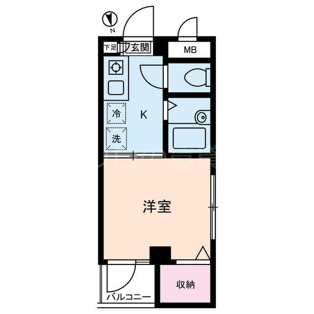 戸越駅 徒歩8分 4階の物件間取画像